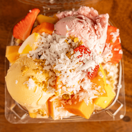 Fruta Nieve Plate